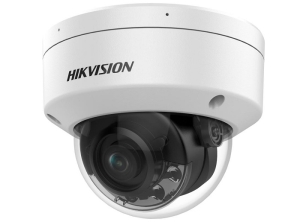 CAMERA IP DOME HIBRID, 8MP, IR SI WHITE LIGHT 30M