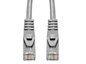 PATCH CORD CAT.6A ECRANAT, 10GB, LS0H, GRI, 0.2M