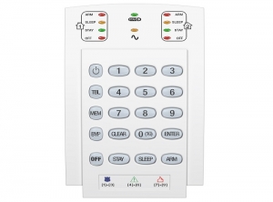 TASTATURA CABLATA LED CU 10 ZONE, VERTICALA