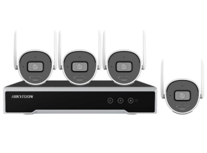 KIT WIFI, 1 NVR 8 CH + 4 CAMERE 2MP