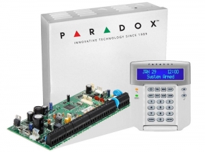 CENTRALA PARADOX SPECTRA + CUTIE SI TRAF + K32LCD